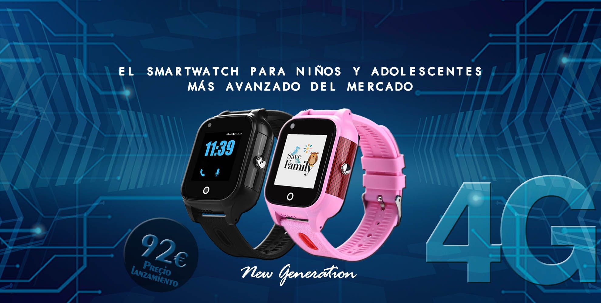 Nuevo modelo 4G con Videollamada y posicionamiento instantáneo