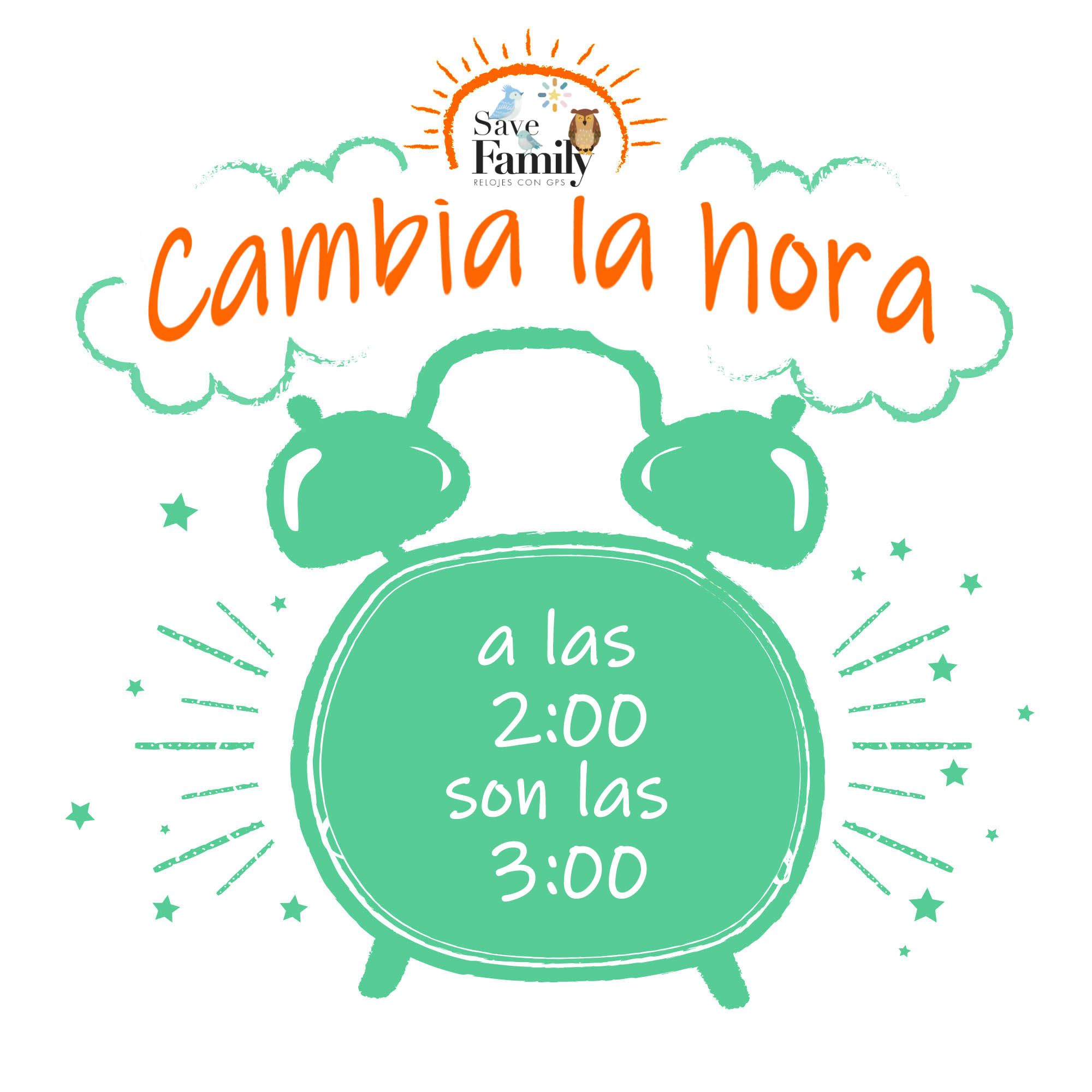 Cambia la hora de tu Smartwatch SaveFamily