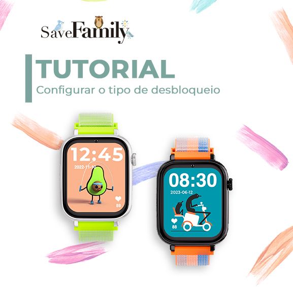 Configurar o tipo de desbloqueio