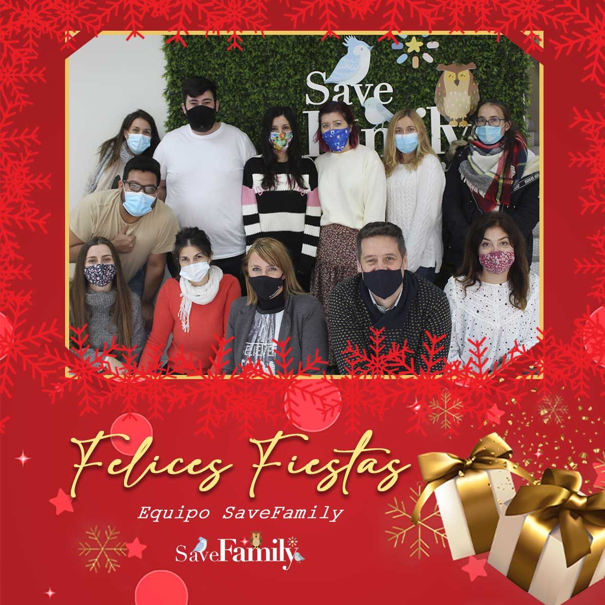 Esta navidad, celebremos juntos un año más, un año menos. ¡¡Adiós 2020!!