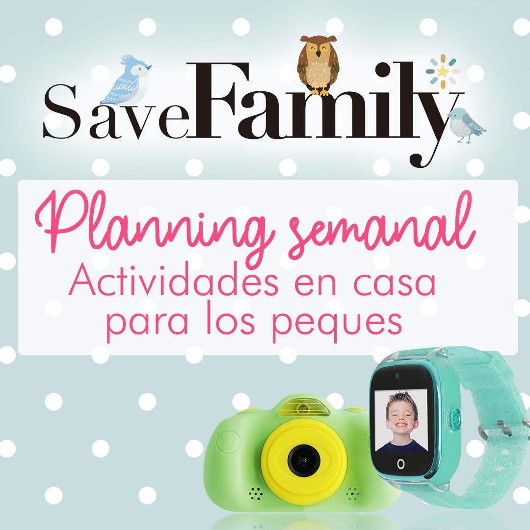 Actividades con niños en casa - Planning semanal
