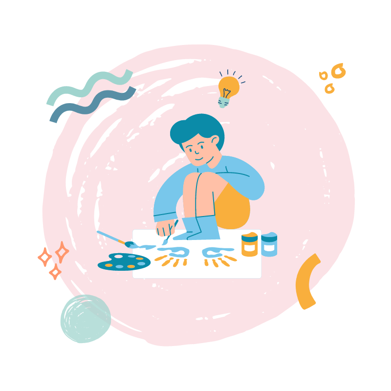 La importancia de fomentar la creatividad de tus hijos en verano. Te damos 6 ideas para que se entretengan.