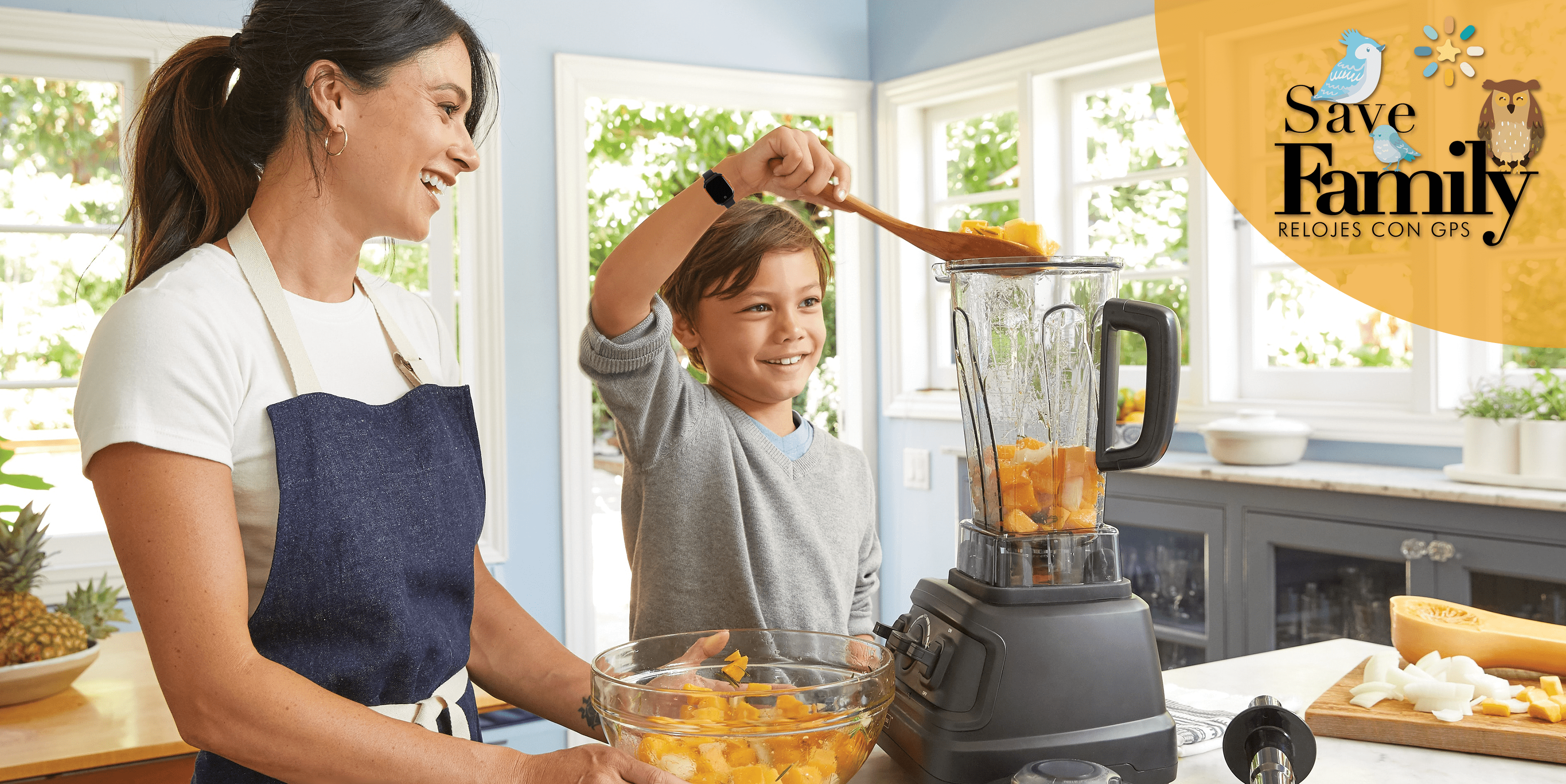 ¡Receta con fruta divertida para hacer con los peques!