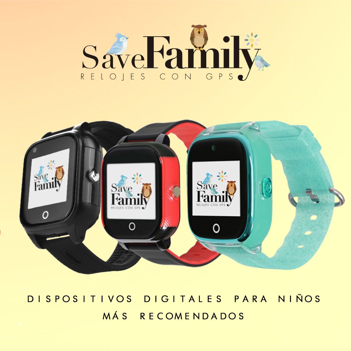 Savefamily, se posiciona entre los 5 relojes con gps más reclamados y demandados del mercado.