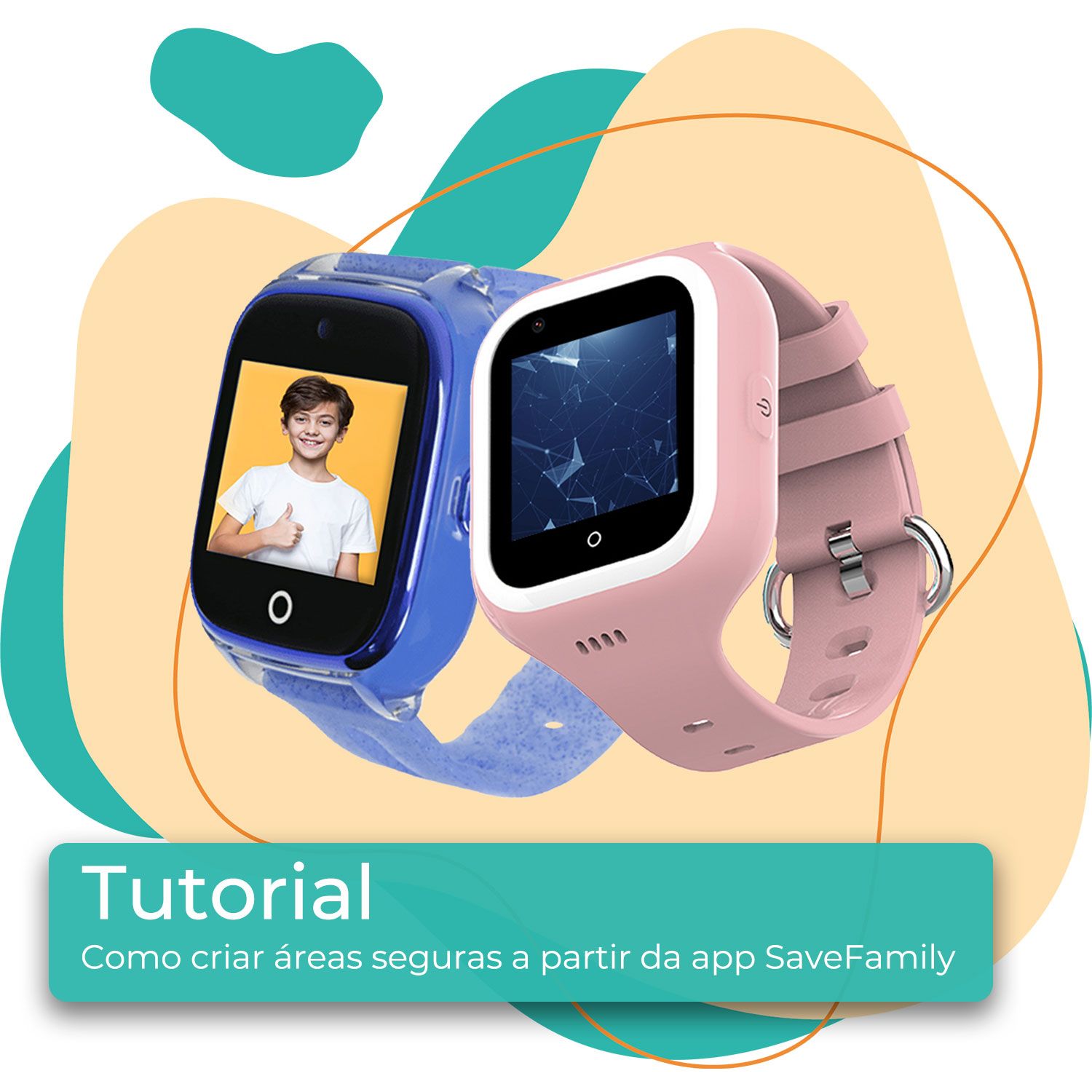 Como criar áreas seguras a partir da app SaveFamily