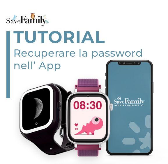 Recuperare la password nell' App