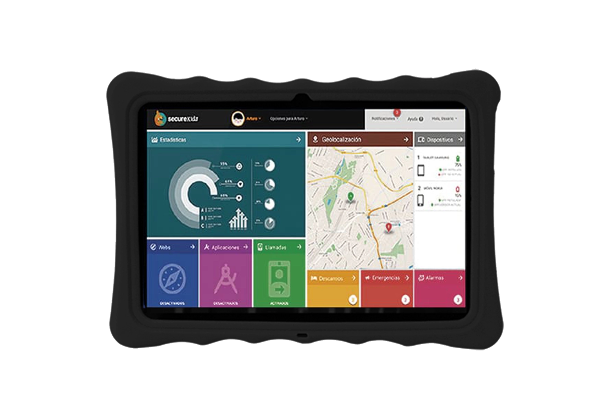 Tablet infantil / juvenil Evolution