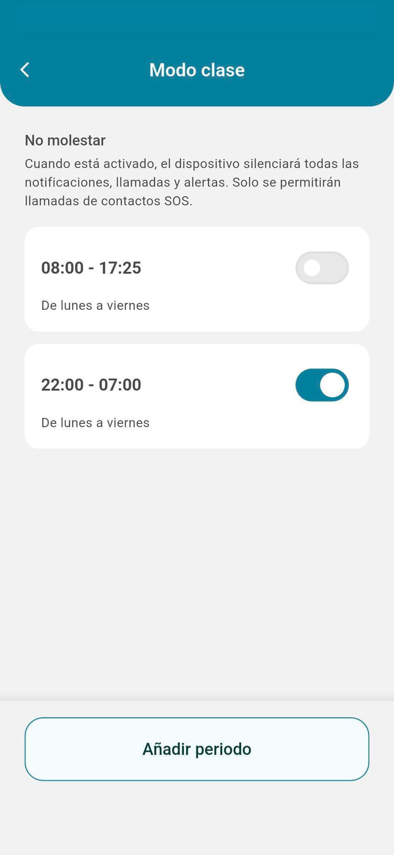 Modo clase