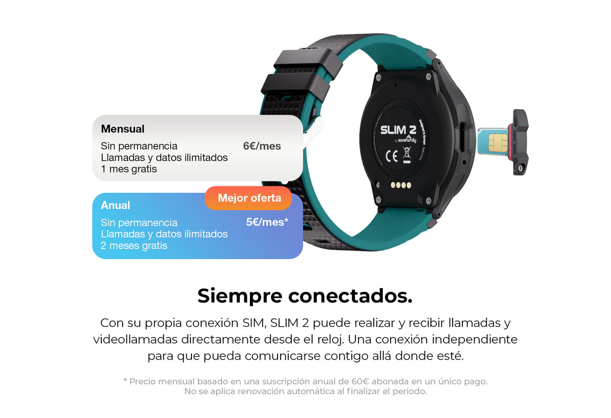 Orologio Slim con GPS e chiamata